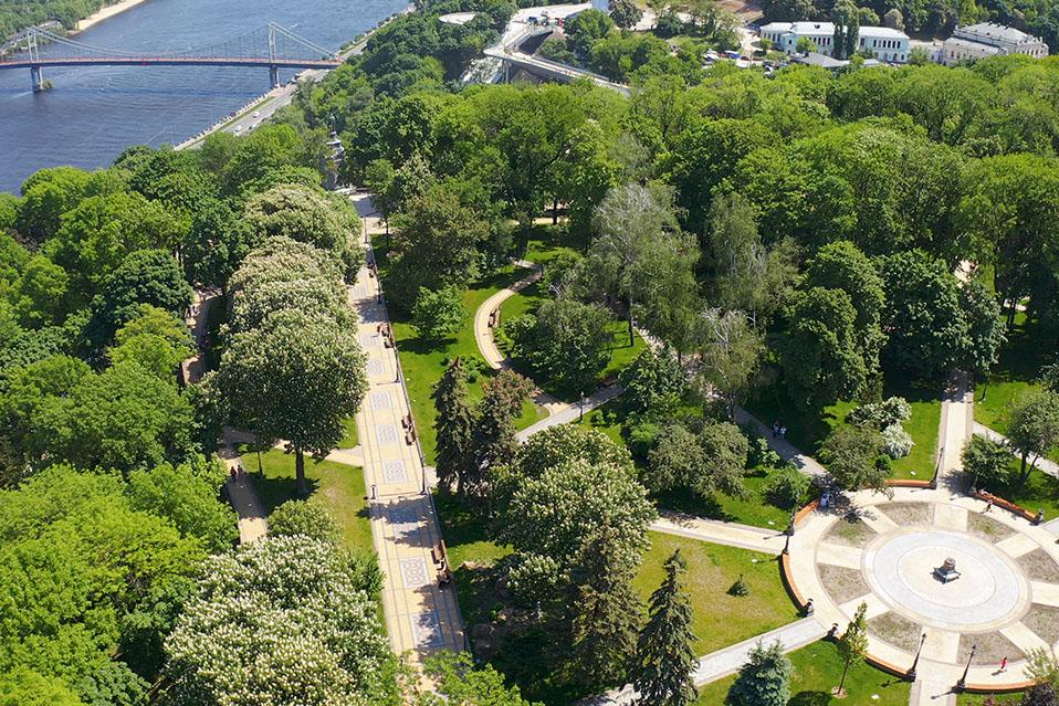 Владимирская горка, парк