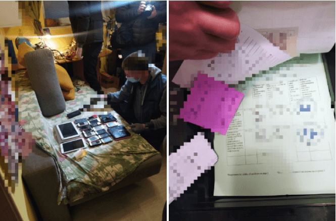 Парочка в Ірпені штампувала COVID-сертифікати у підпільній друкарні