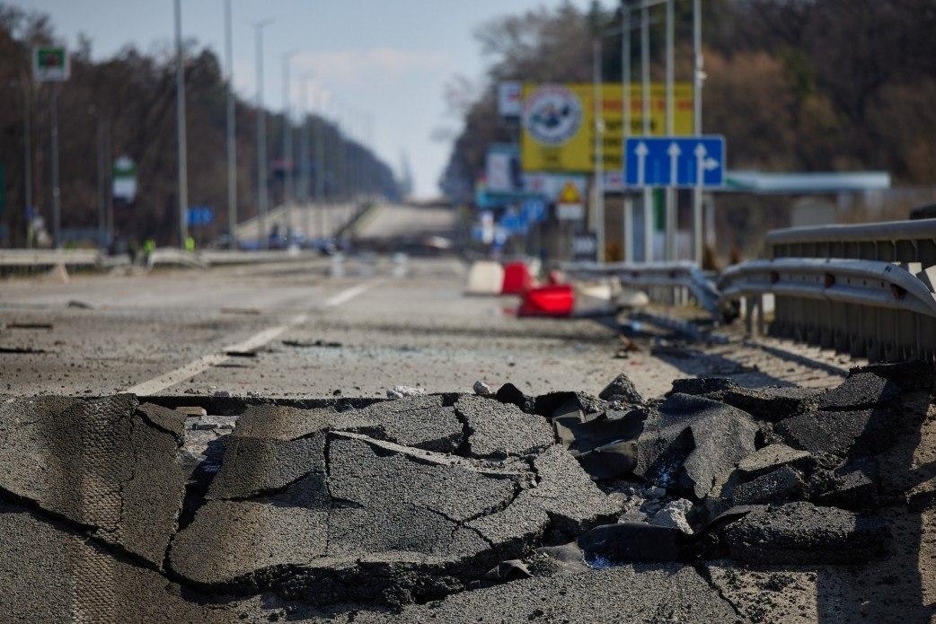 зруйнований міст на київщині