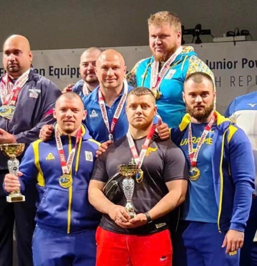Збірна України з пауерліфтингу виграла командний залік Євро-2022