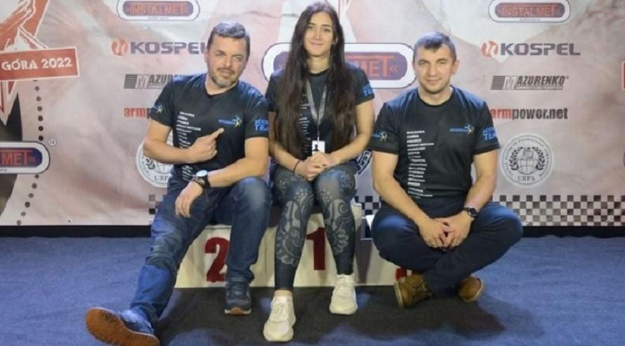 Спортсменка із Київщини здобула нагороди міжнародного зразка на турнірі з армрестлінгу