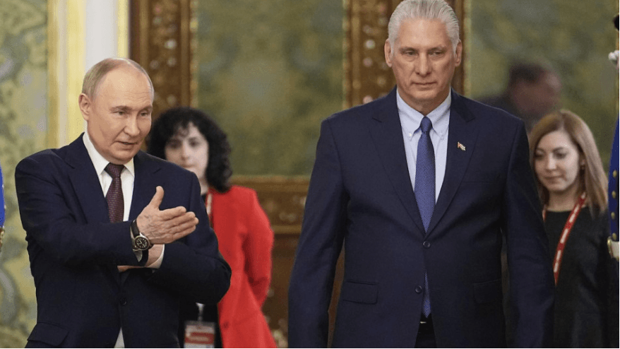 Візит президента Куби на парад до Путіна коштуватиме росіянам $1 мільярд