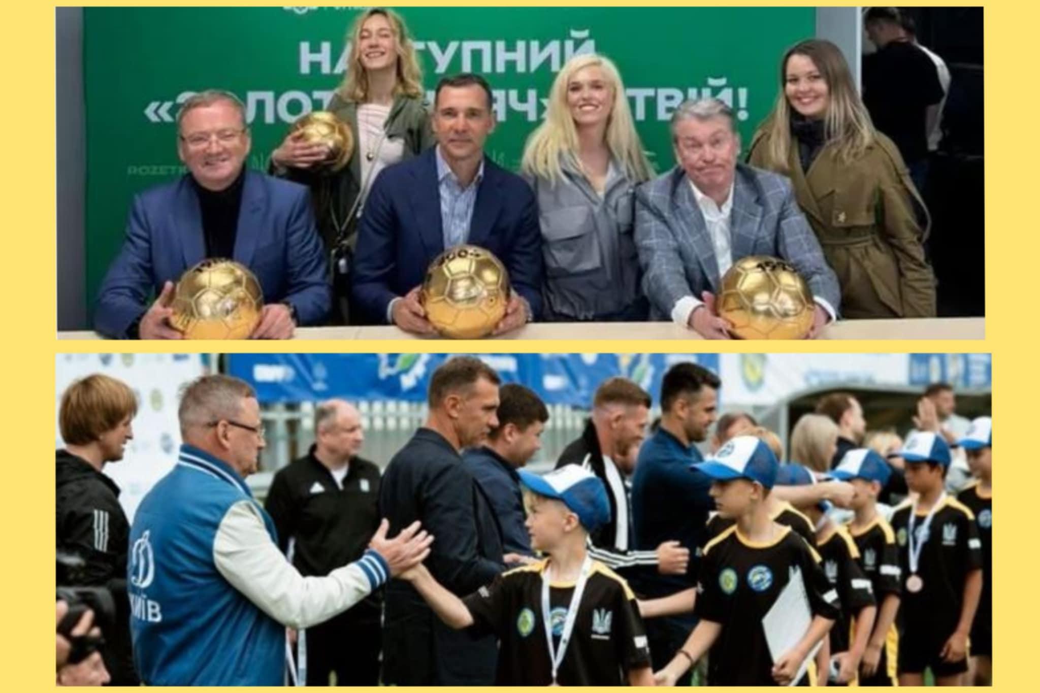 Турне «Золотих мʼячів» Блохіна, Шевченка та Бєланова відвідали понад 165 тисяч гостей
