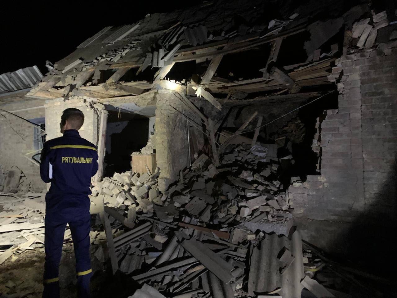 Наслідки атаки дронів на Київщині: Постраждалий та пошкодження приватного сектору в Обухівському районі