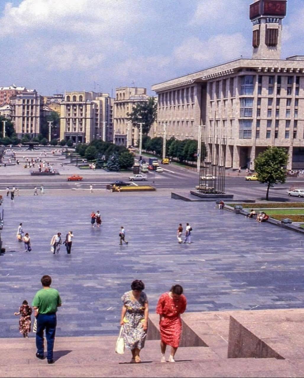Фоторедактор Time зафіксував, як виглядав Київ влітку 1989 року