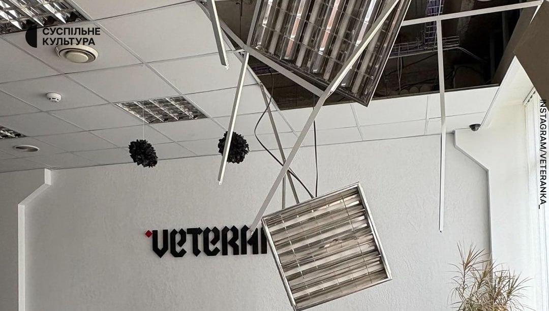 Від нічної атаки постраждав офіс жіночого ветеранського руху Veteranka