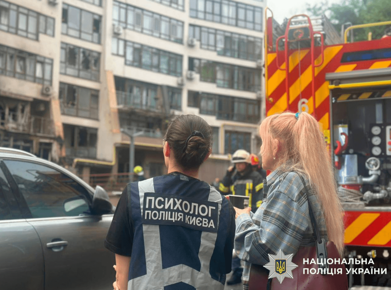 Загинула людина, є потерпілі, серед них — неповнолітня: з’явилися оновлені дані щодо постраждалих у Києві