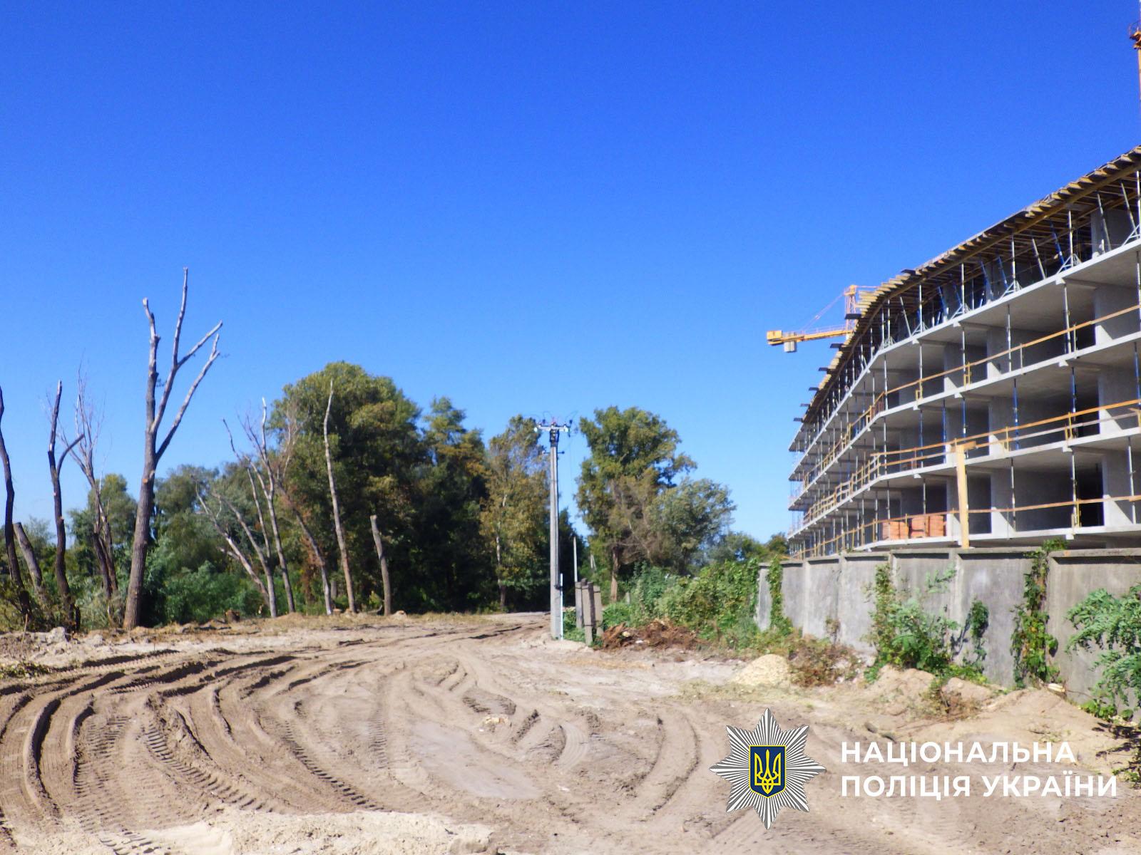 Забудовник вирубав дерева і зняв шар ґрунту у заказнику «Горбачиха»