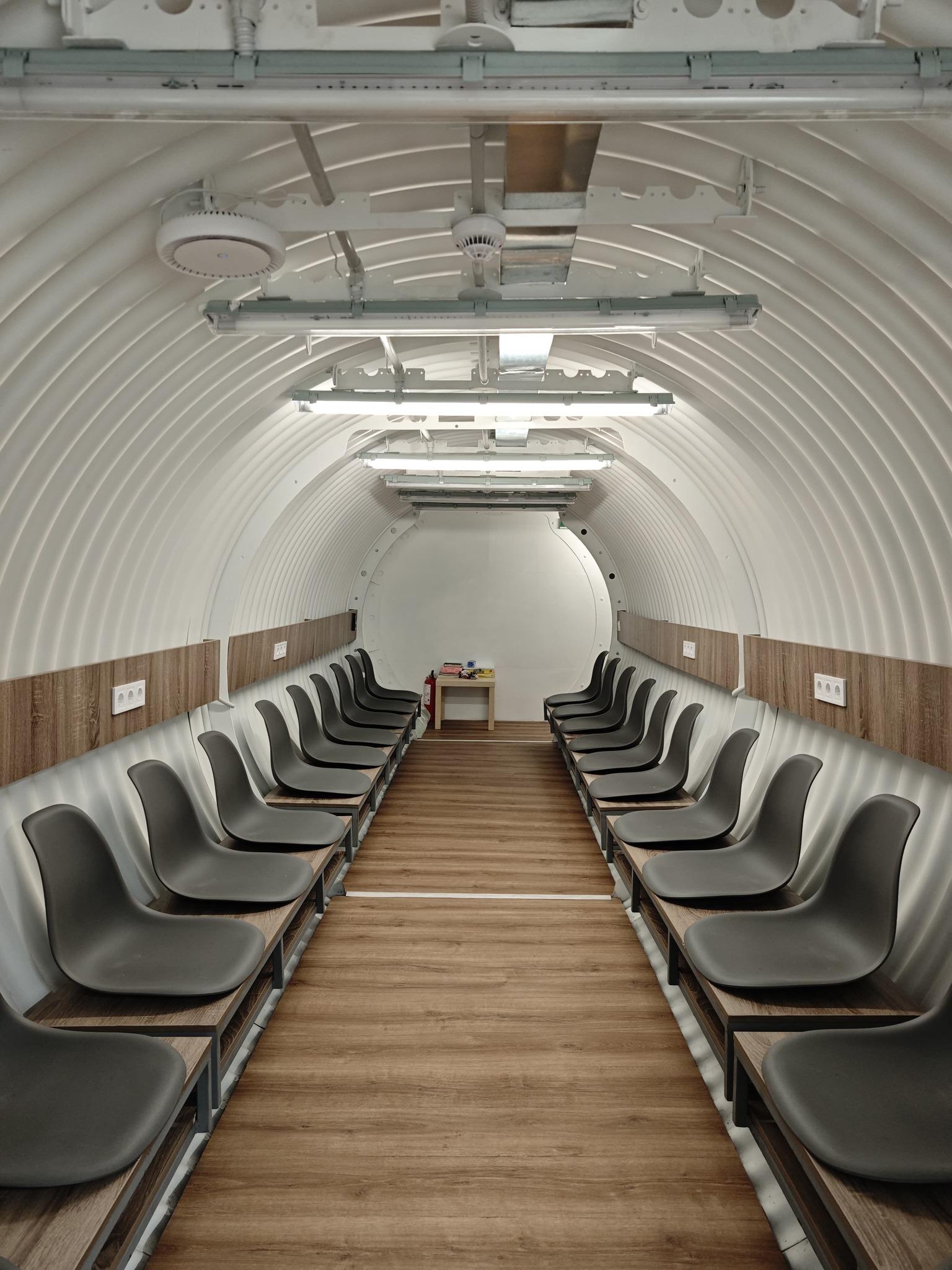 У Бородянці з’явилось перше в Україні модульне підземне укриття