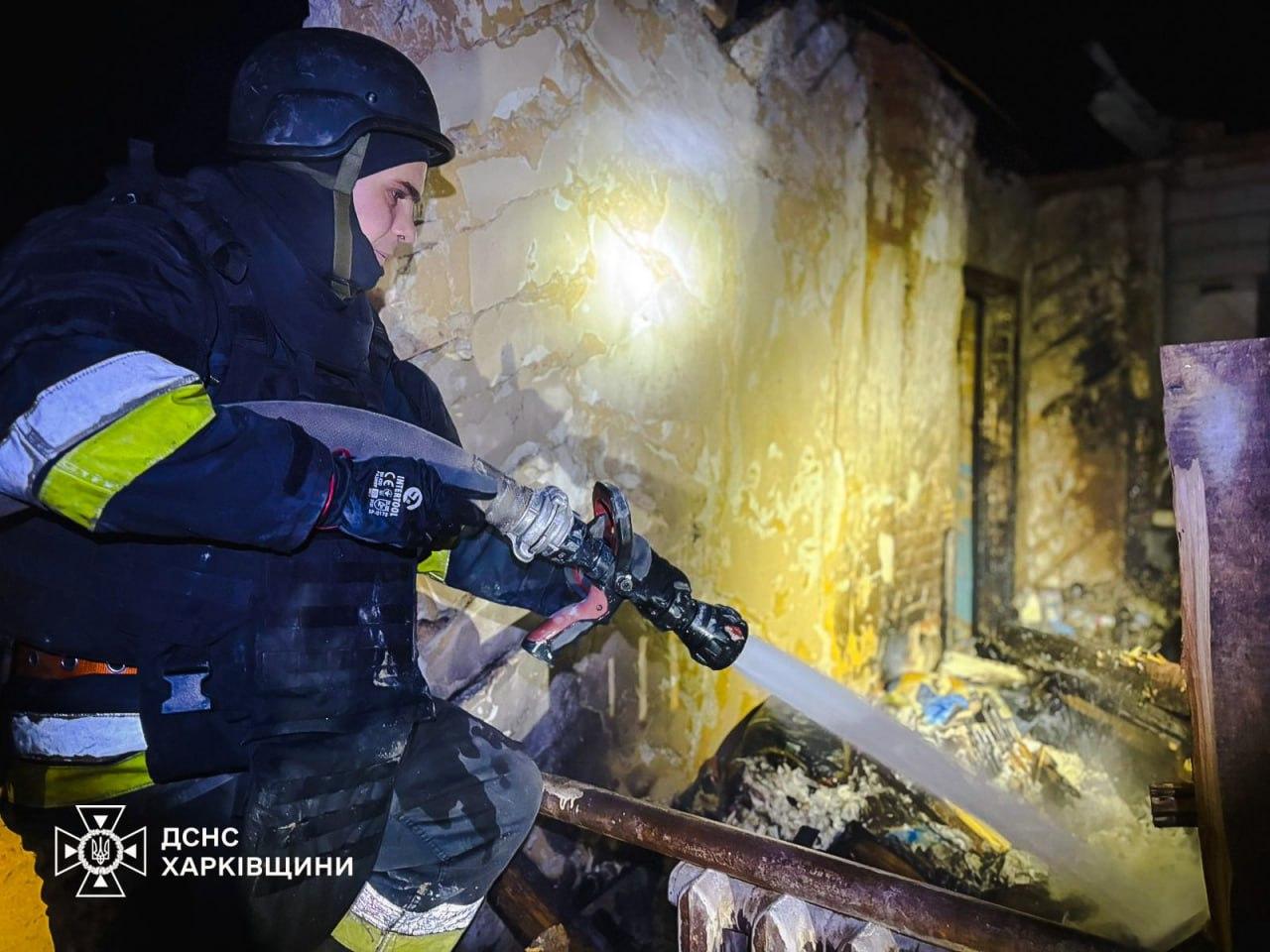 Вночі від ворожих атак потерпали Дніпропетровщина і Харківщина