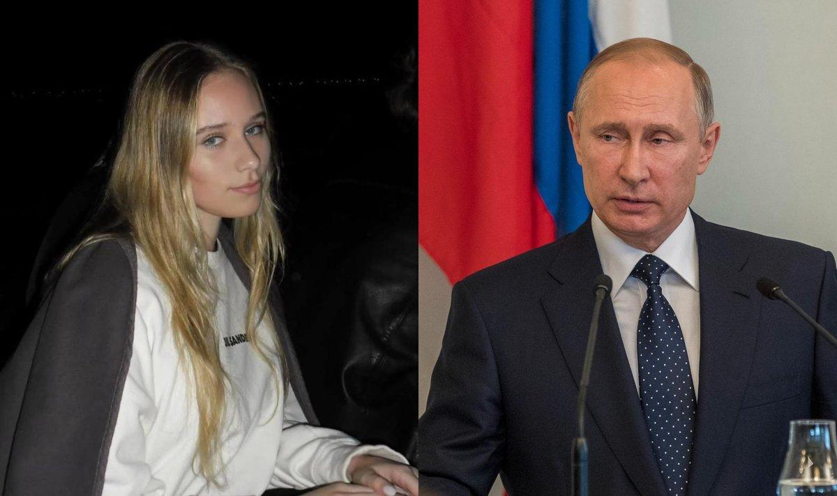 Журналісти у Парижі натрапили на дівчину, яку ЗМІ називають позашлюбною донькою путіна (відео)