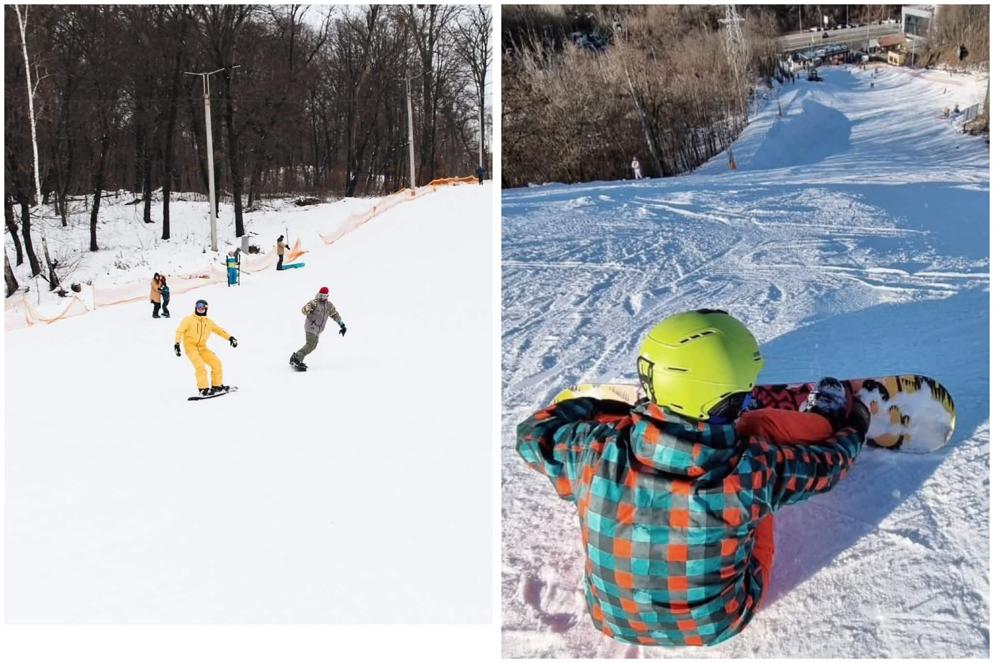 Не пропусти зиму: де покататись на лижах та сноуборді у Києві