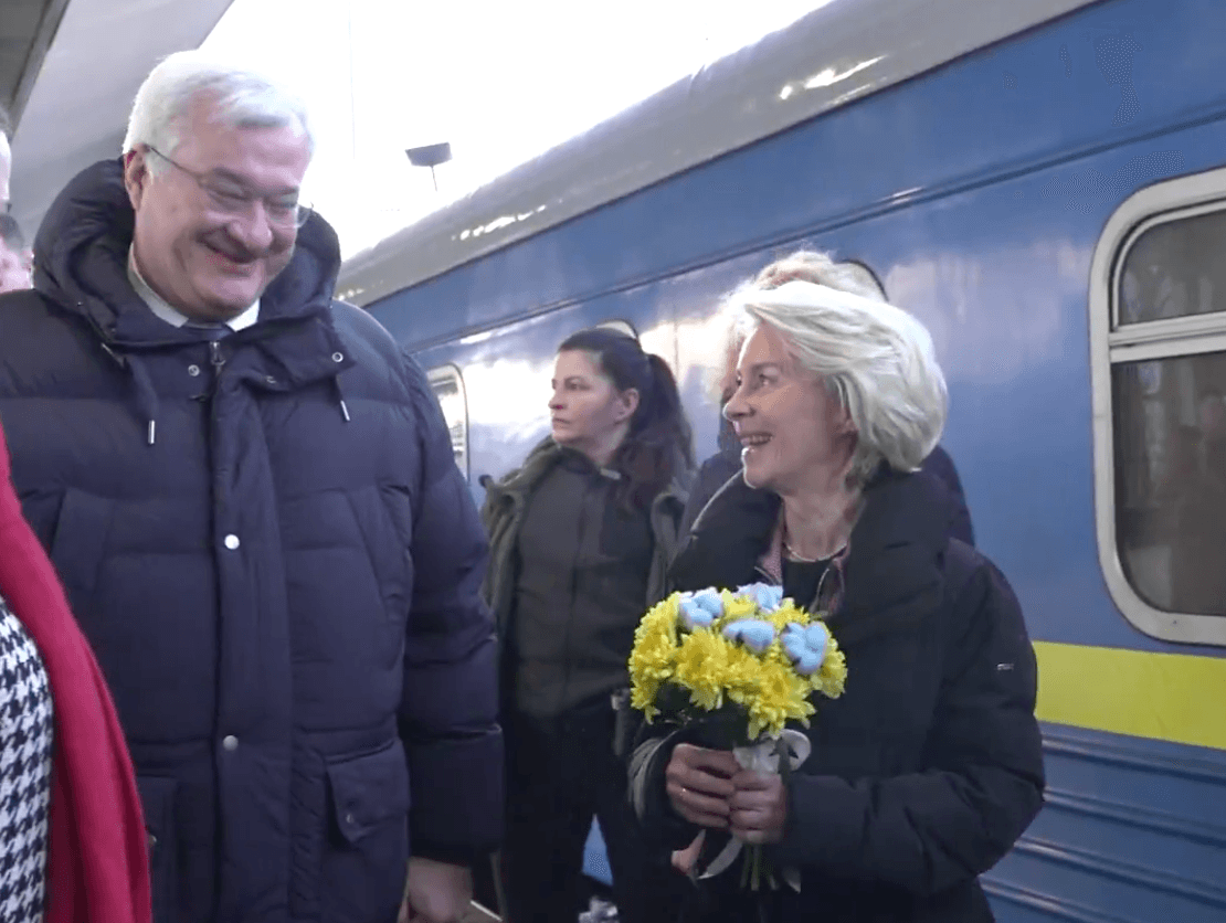 До Києва прибула президентка Єврокомісії Урсула фон дер Ляєн