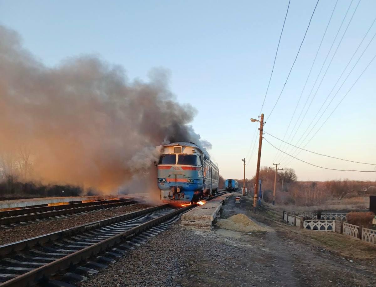 Російський дрон атакував пасажирський потяг на Сумщині