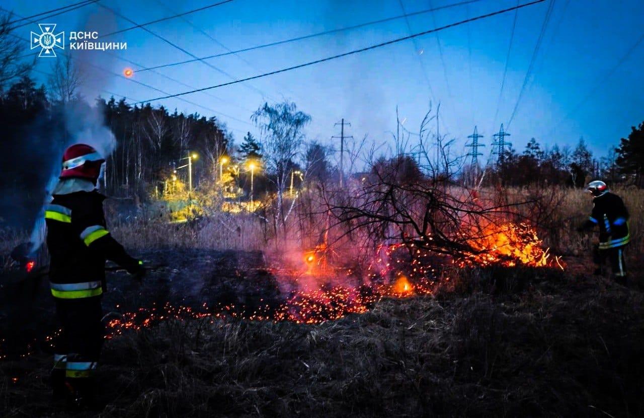 На Київщині чоловік загинув через випалювання сухостою на подвір’ї