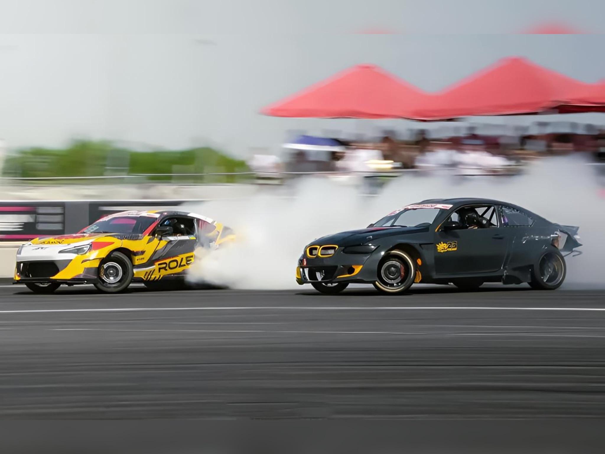 Швидкість, дим, адреналін: у Києві стартує Чемпіонат України з дріфтингу