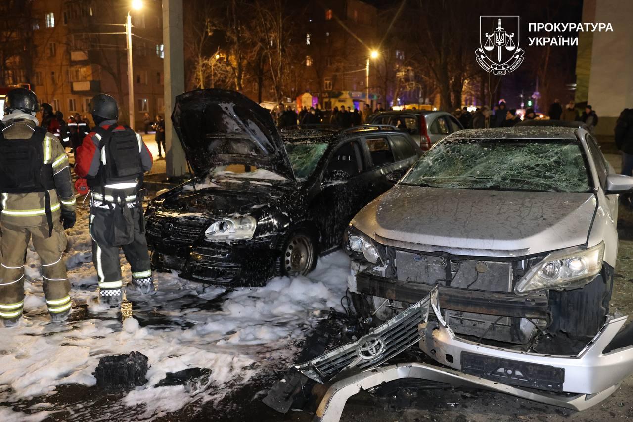 У ніч на 10 березня РФ атакувала Дніпро і Харків: щонайменше 20 постраждалих