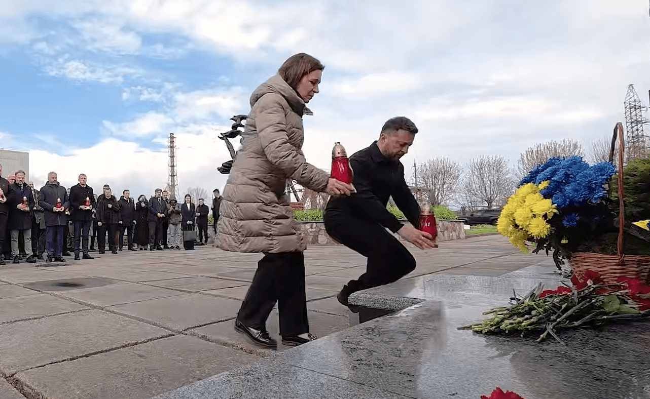 Президентка Молдови Майя Санду побувала у Чорнобилі