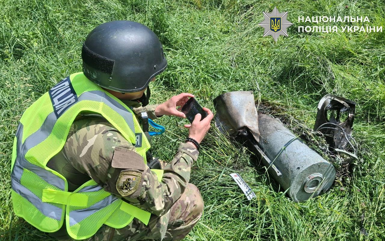 У Шевченківському районі виявили бойову частину «Герань-2»