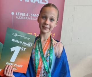 11-річна українська балерина перемогла на одному із найпрестижніших міжнародних танцювальних чемпіонатів