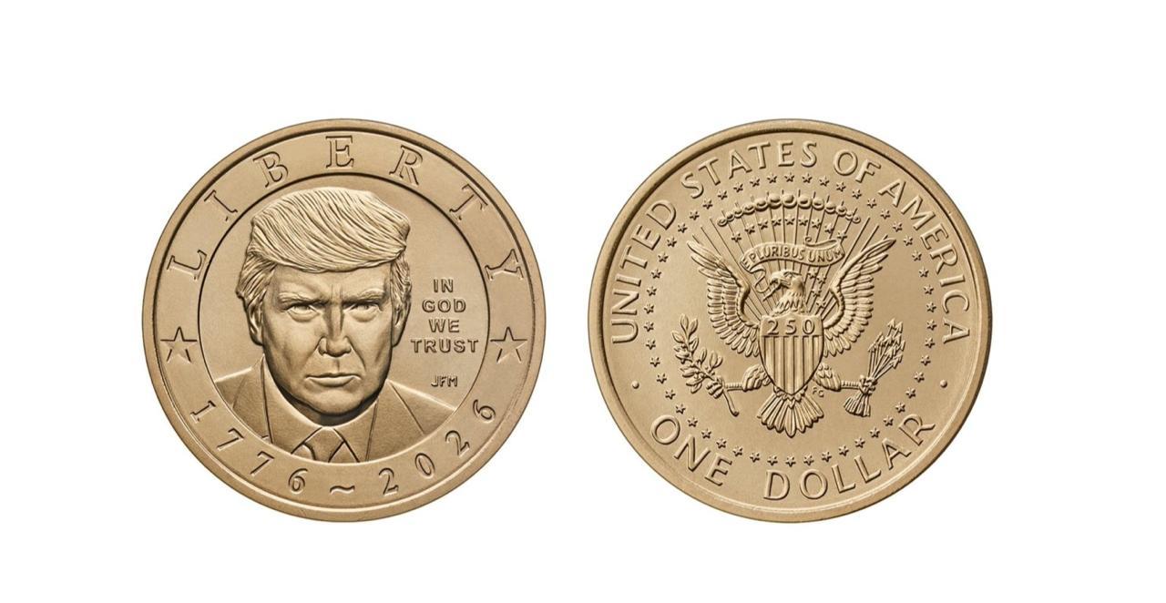 Трамп став монетою