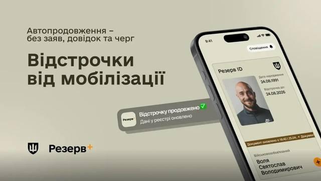 У Резерв+ відновили оформлення відстрочок після технічної перерви