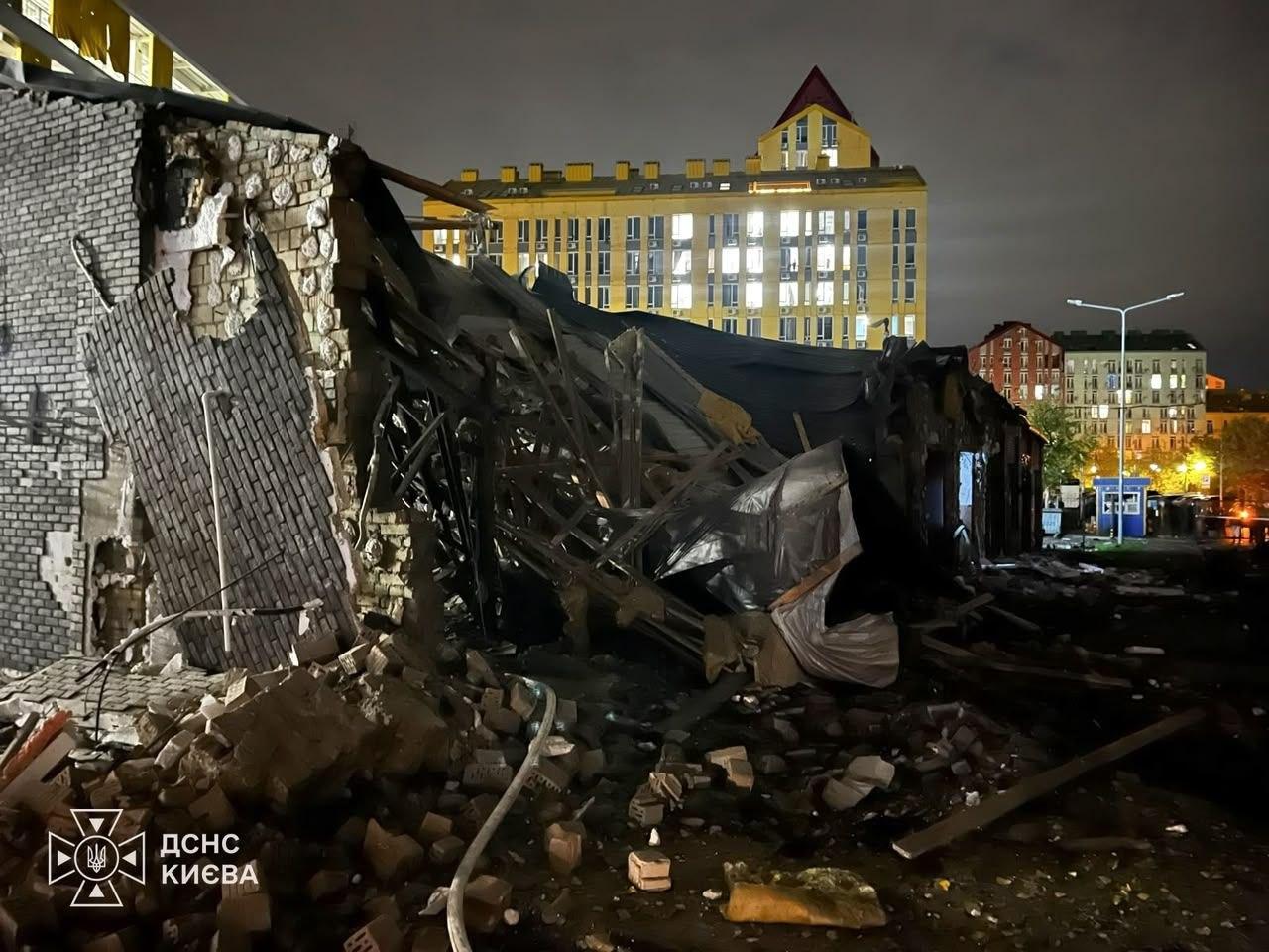 Наслідки нічної атаки на Київ: є руйнування та жертви