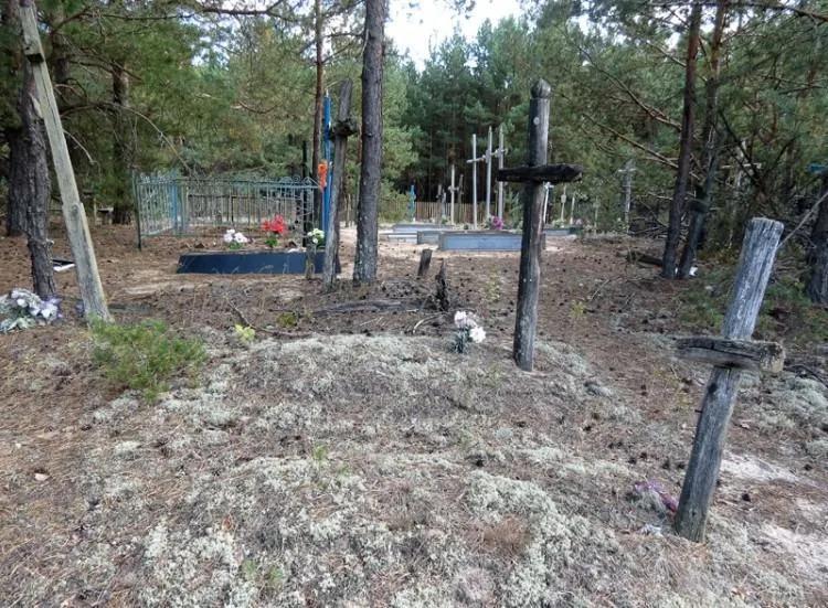 Кладовище у зоні відчуження